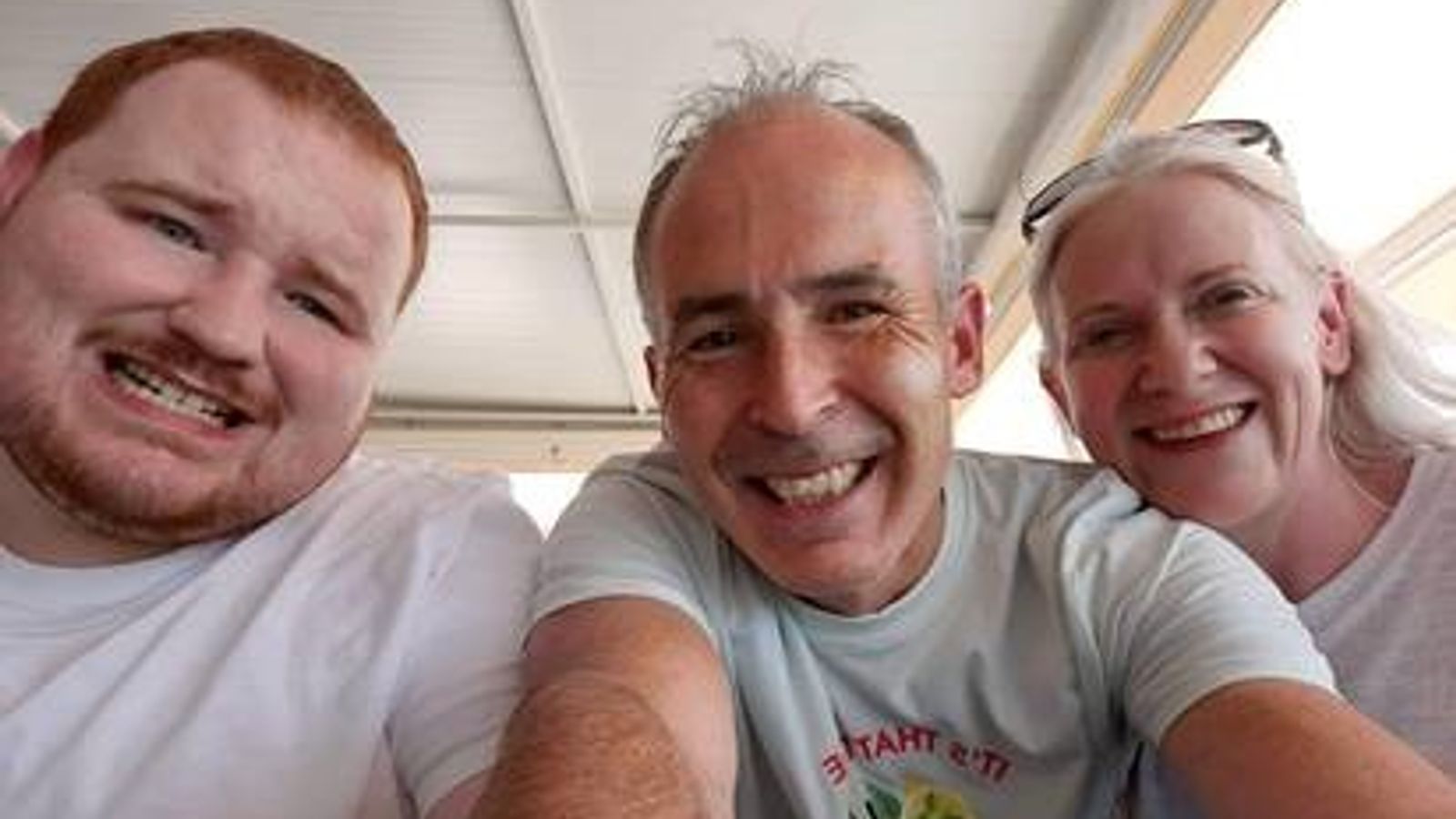 (L-R) Evan O'Connor and his parents Mark and Louise O'Connor were found dead at their home. Pic: PA/Police