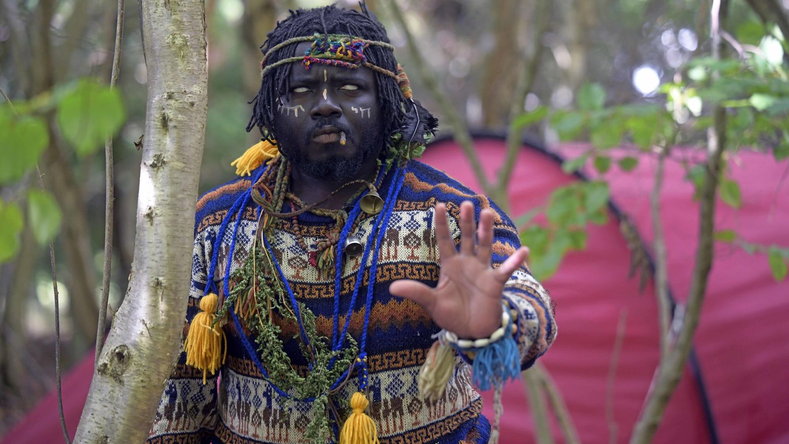 The Kingdom of Kubala's 'King Atehene'. Pic: PA