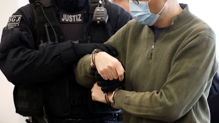 Jian G  in court today. Pic: Reuters