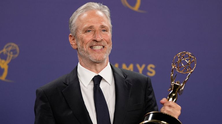 Jon Stewart. Pic: Associated Press