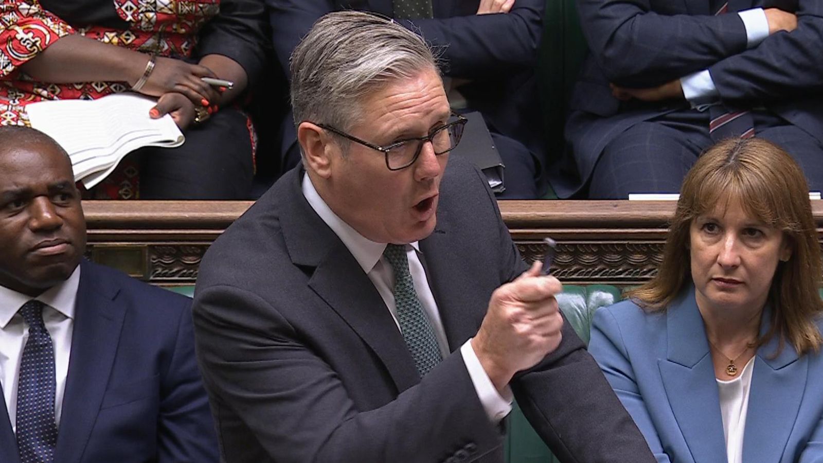 Sir Keir Starmer at PMQs