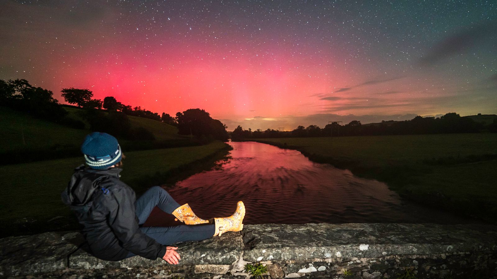 Northern Lights visible in parts of UK - with more displays possible tonight | UK News