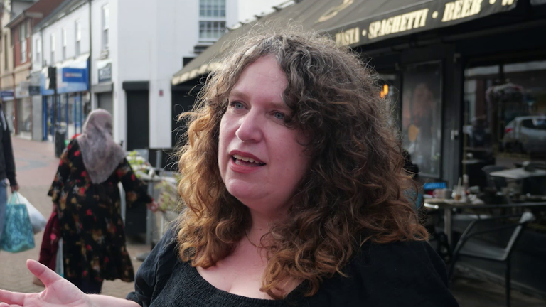 Natalie says she fears there is 'something in the air' in Nuneaton