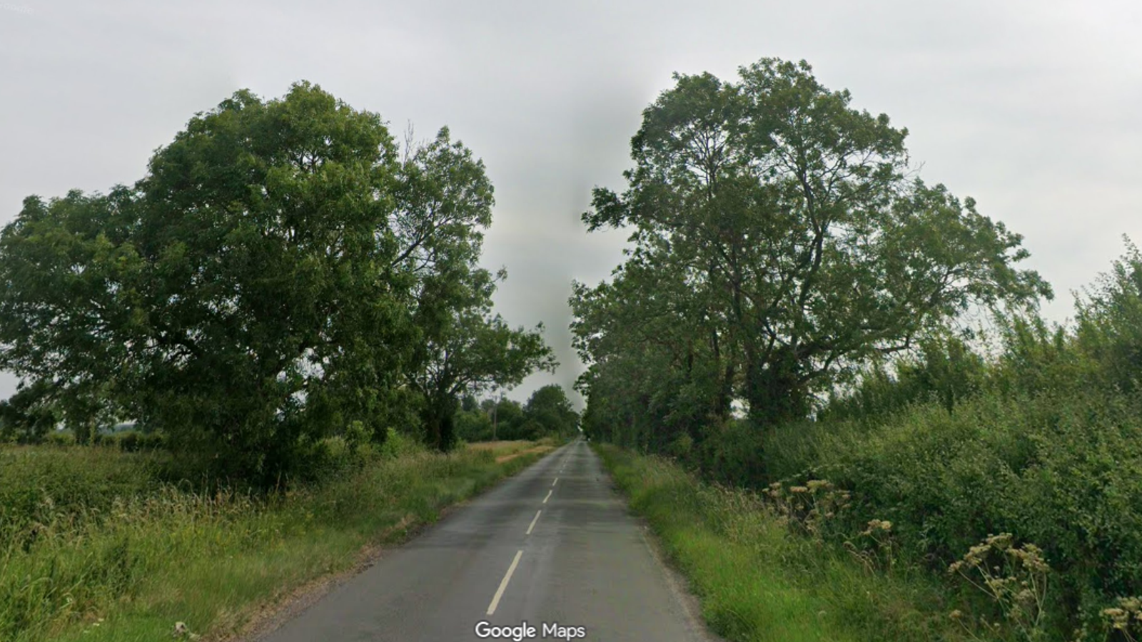 The officer was responding to a collision in Station Road, Raunds. Pic: Google Street View