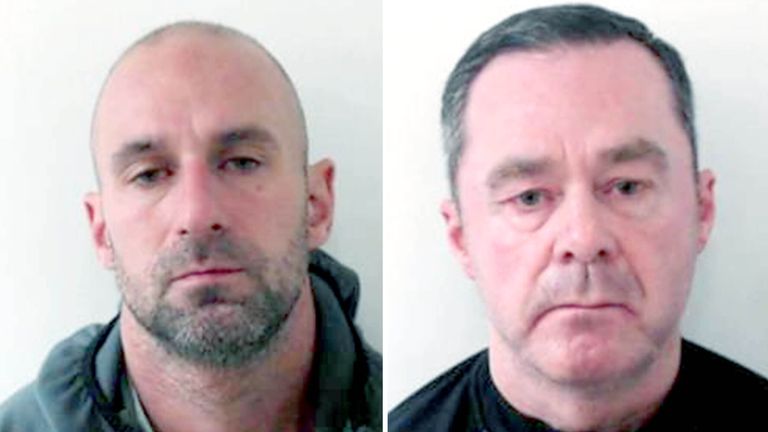 Craig Colquhoun and Raymond Platt. Pic: Police Scotland
