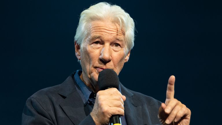 Richard Gere. Pic: Aaron Parsons Photography