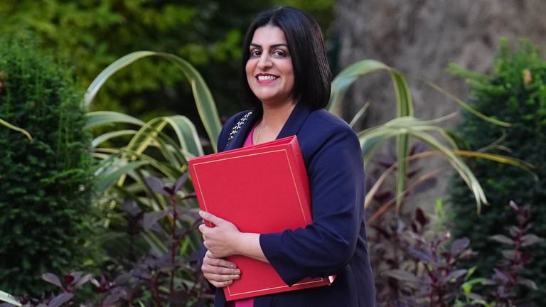 Home Secretary Shabana Mahmood has pledged to fight the temporary block on the man's deportation. Pic: PA