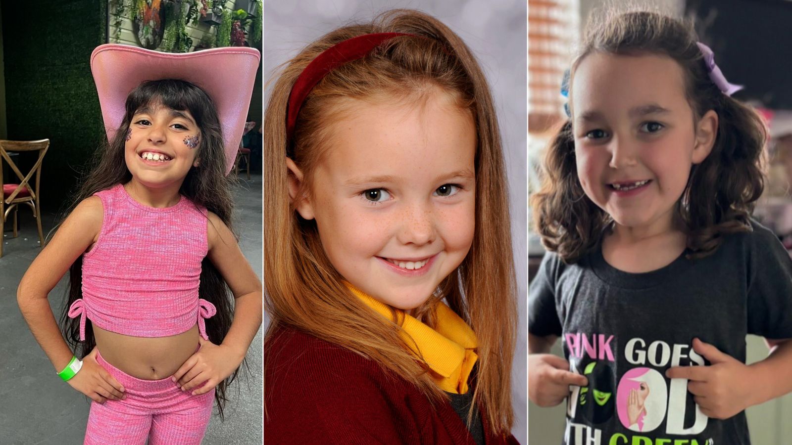 (L-R) Victims Alice da Silva Aguiar, Elsie Dot Stancombe and Bebe King