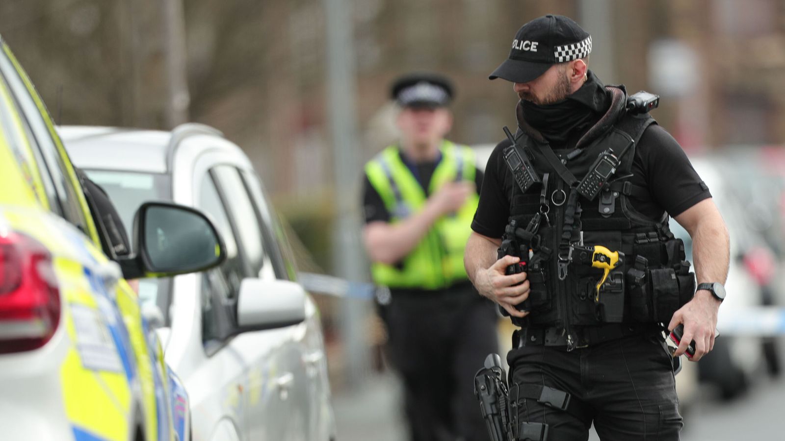 Officers from Counter Terrorism Policing North East. File pic: PA