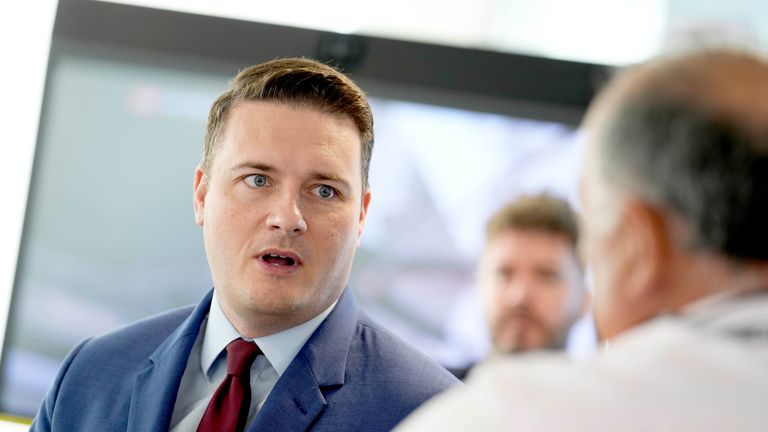 Health Secretary Wes Streeting has called the remarks 'extremism'. Pic: PA
