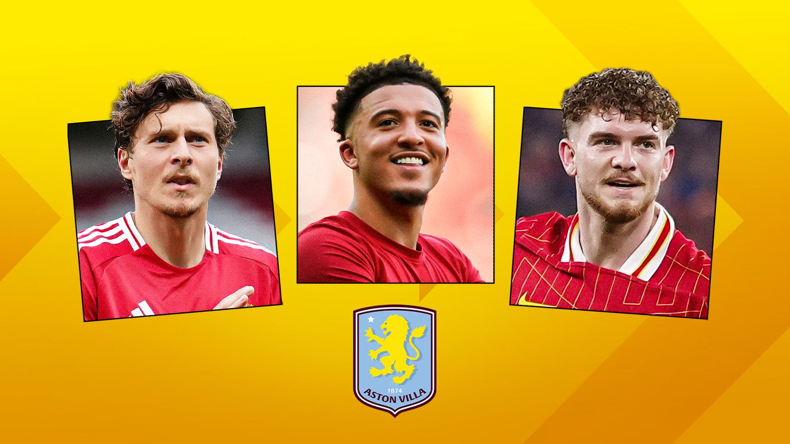 Aston Villa completed three signings on Deadline Day