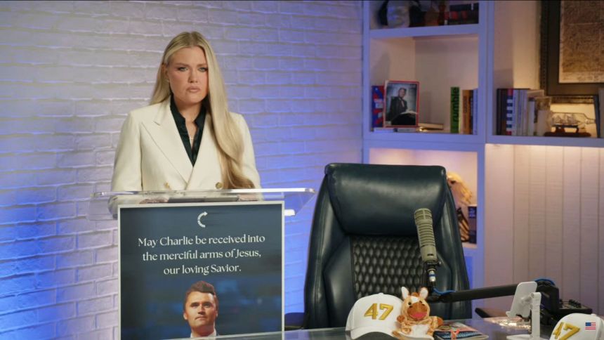 Charlie Kirk’s widow, Erika Kirk, made her first public statements since her husband was shot and killed.