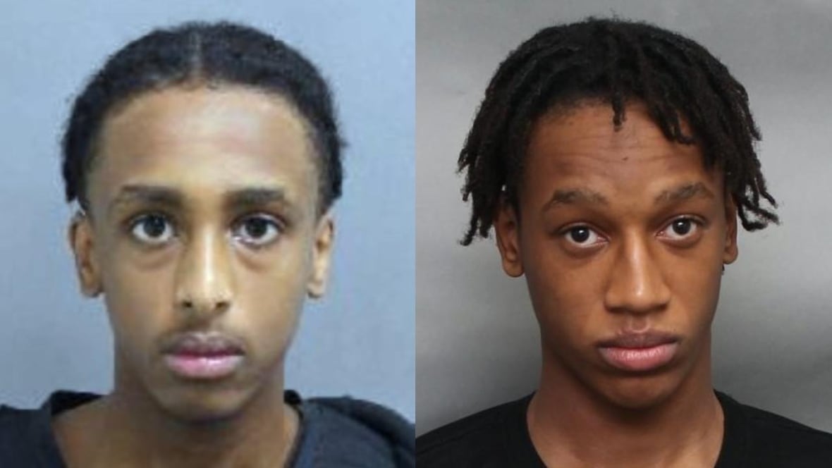 Headshots of two Black male teens.