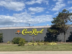 Diageo Crown Royal plant in Amherstburg, Ontario will be shut down in February, 2026