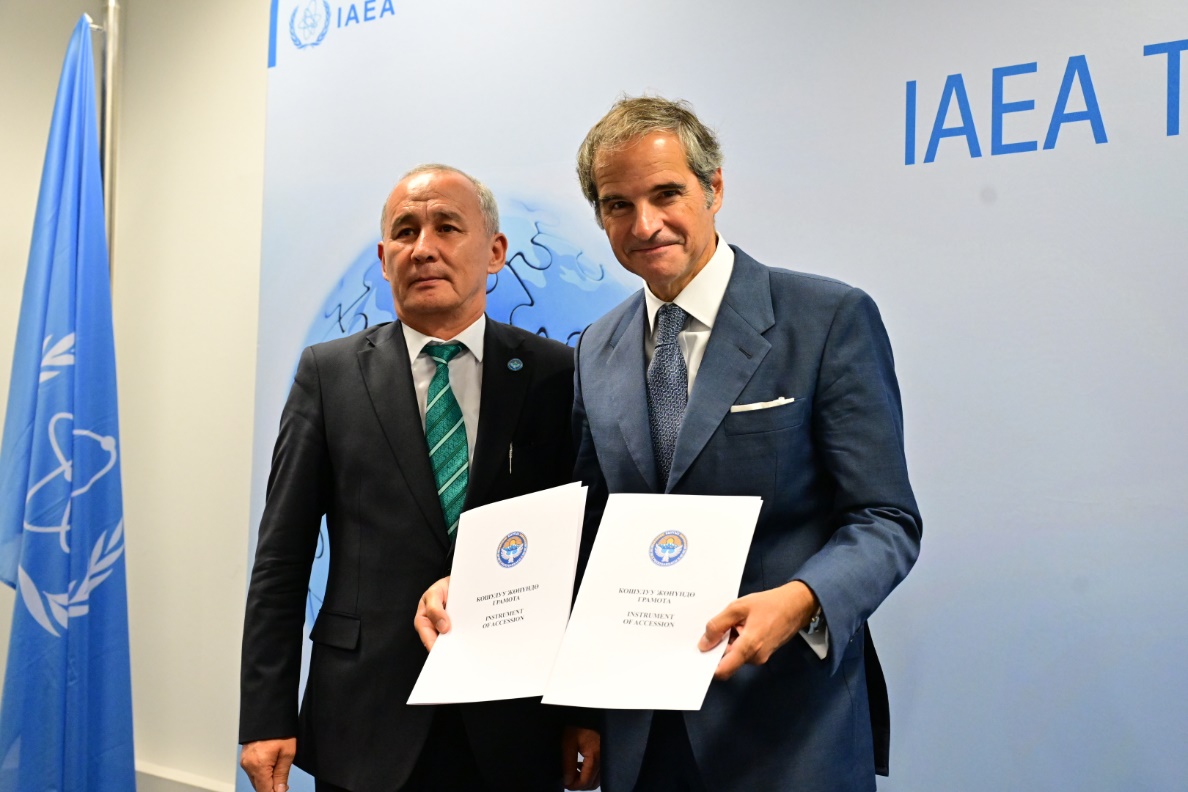 Kyrgyzstan Pledges Commitment to Safe, Secure and Peaceful Use of Nuclear Technology