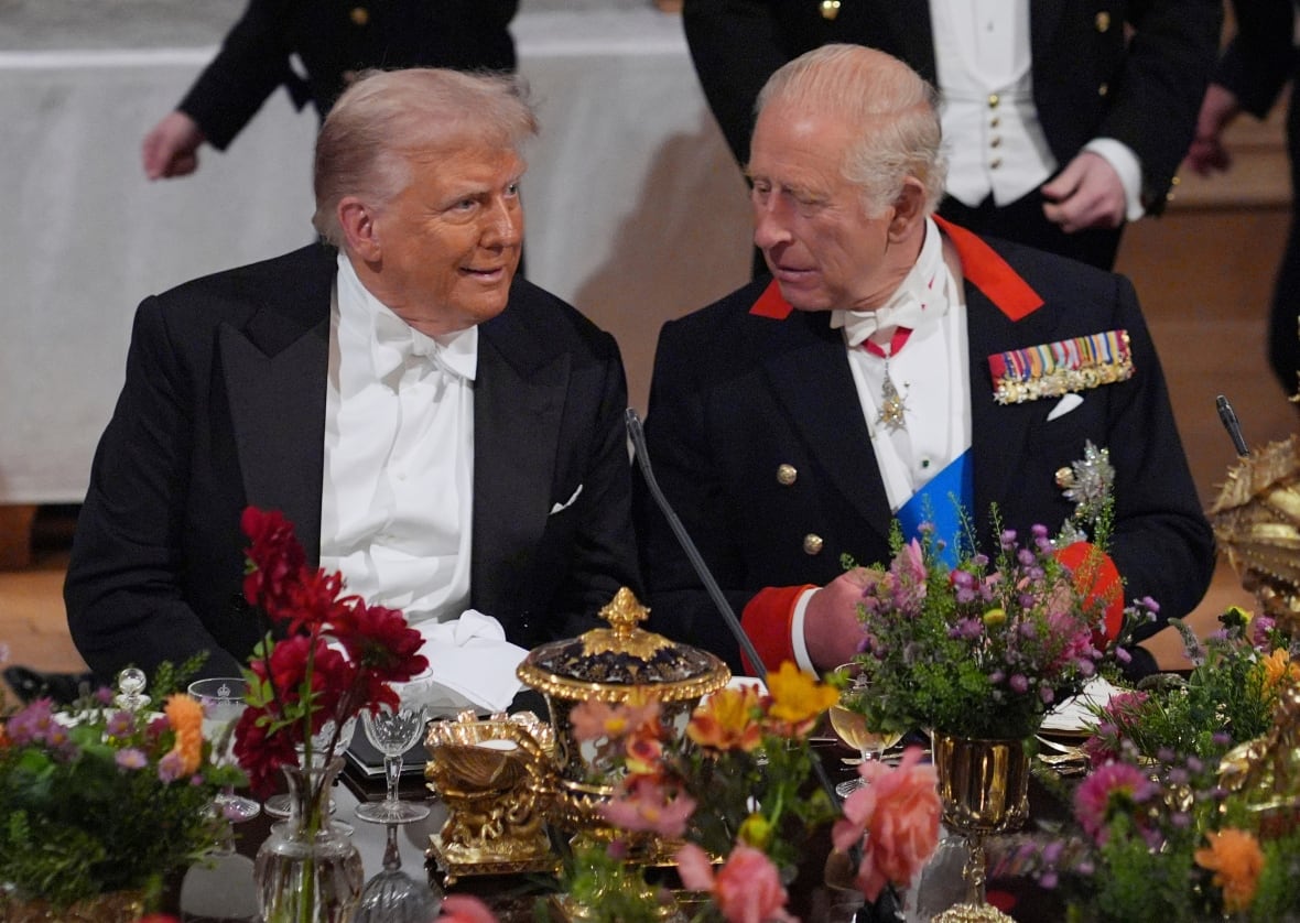 King Charles and Donald Trump