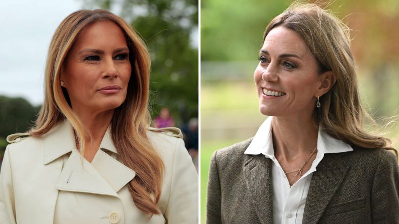 The first lady and the princess: Two high-profile but private women prepare to meet on the world stage