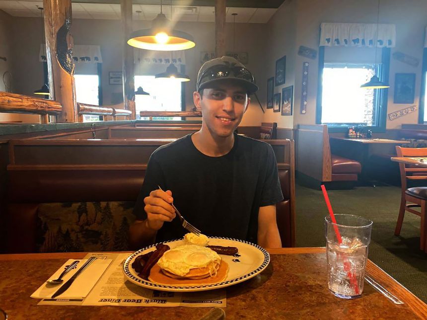 A social media photo shows Tyler Robinson.