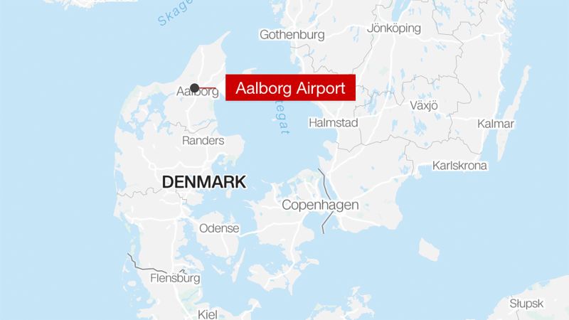 Drones close a Denmark airport for second time in a week