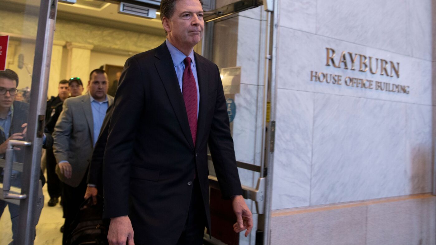 James Comey indicted; Hegseth calls unusual meeting : NPR