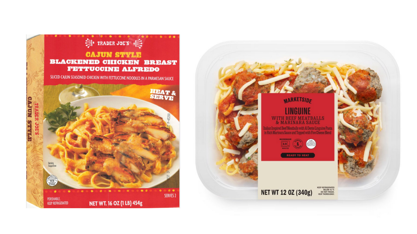 Walmart, Trader Joe's pasta dishes prompt listeria concerns : NPR