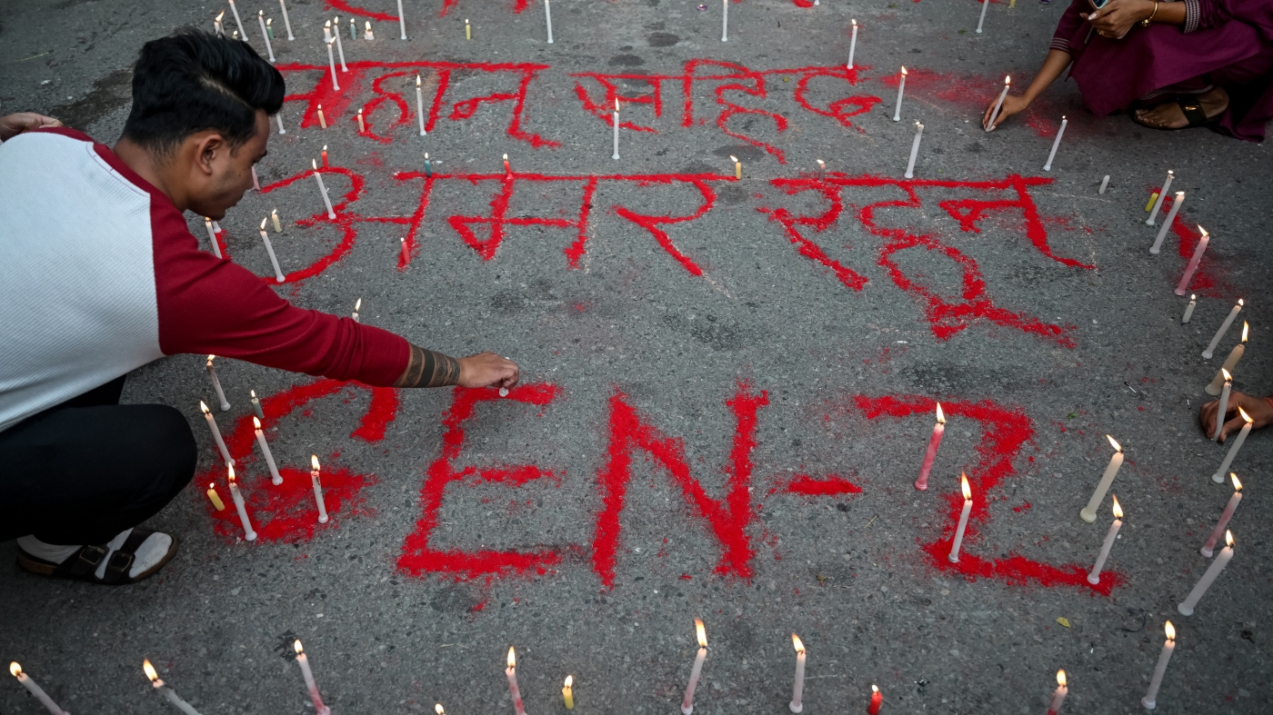 Gen Z-led protests put Nepal's 1st woman leader in power : NPR