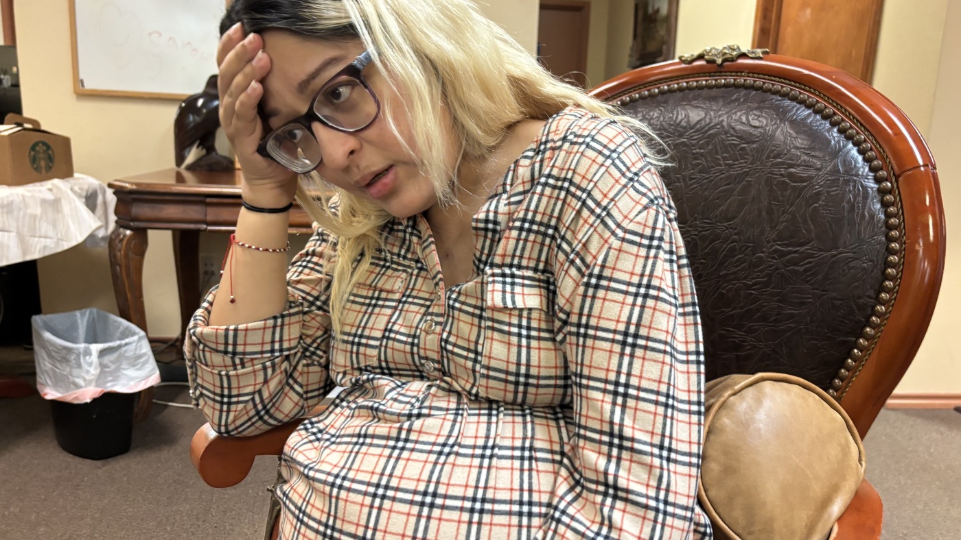 Wife of immigrant injured at Dallas ICE facility shooting speaks out : NPR