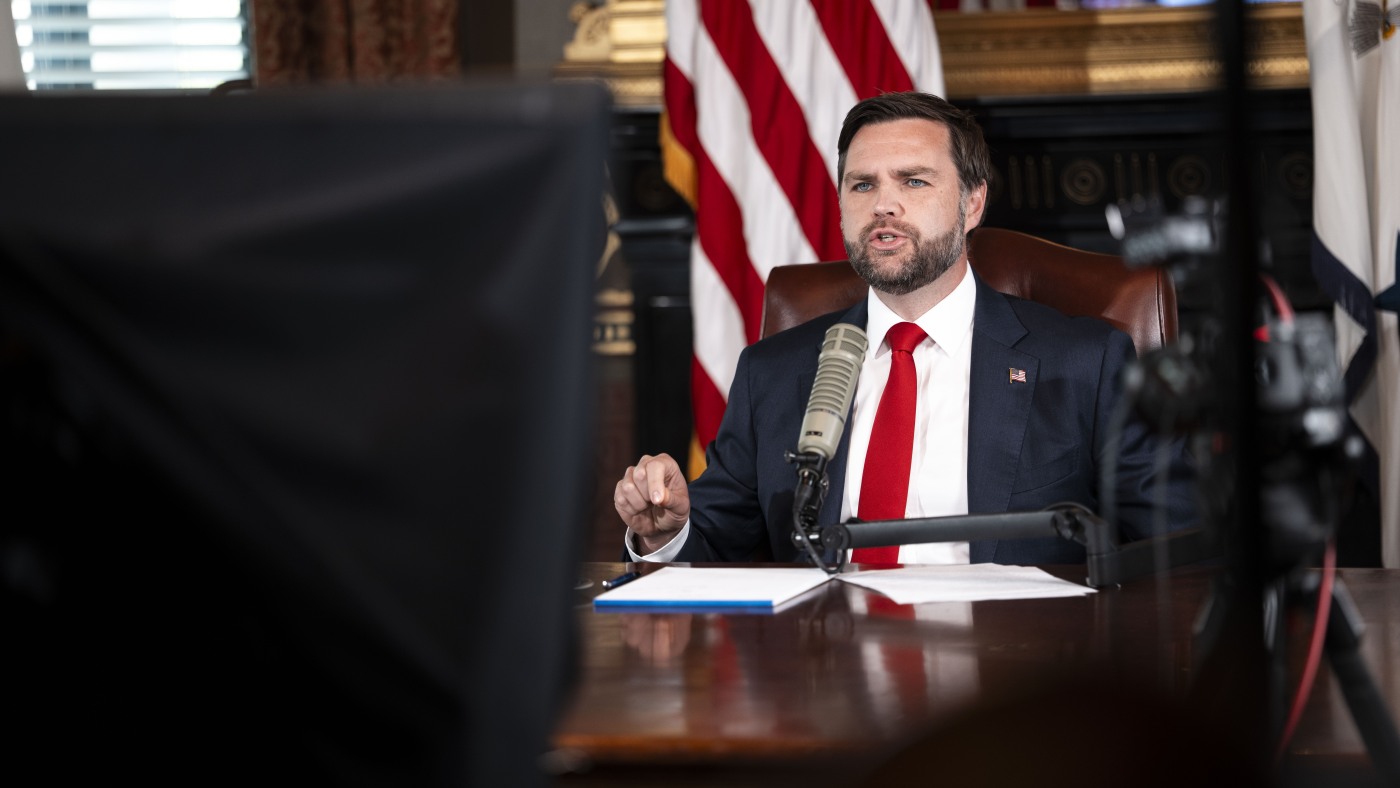 VP Vance hosts Kirk's podcast; Fed meeting : NPR