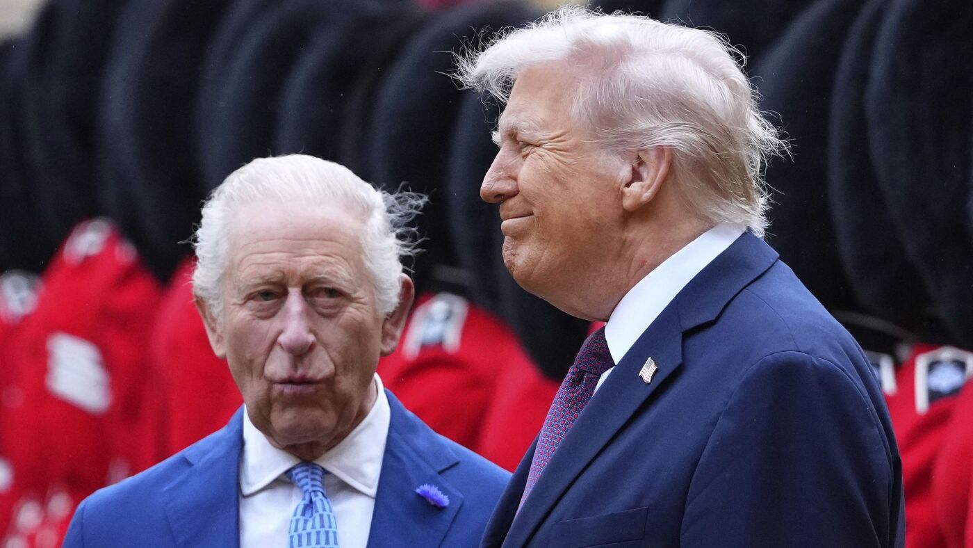 Can Trump’s royal welcome keep the U.S.-U.K. relationship 'special'? : Sources & Methods - NPR