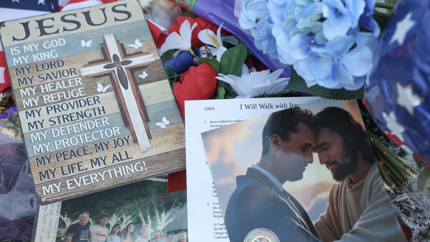 Charlie Kirk's evangelical Christian faith shaped his politics : NPR