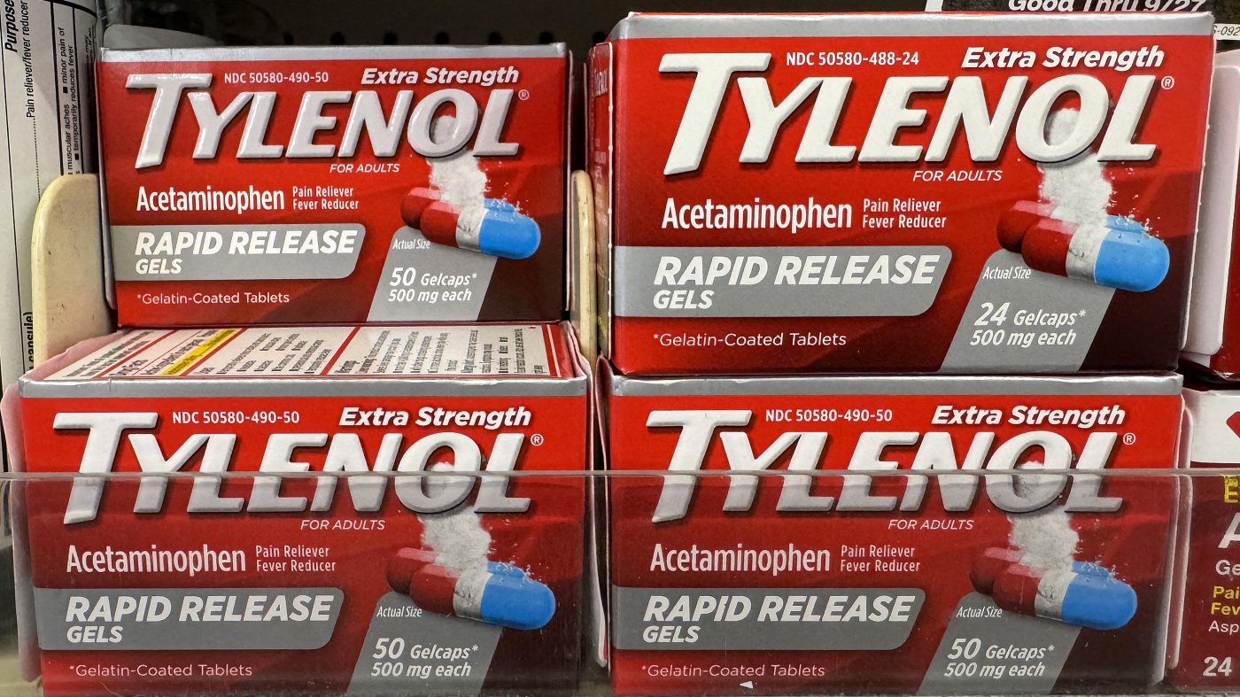 World health officials reject Trump's claims that Tylenol is linked to autism - NPR