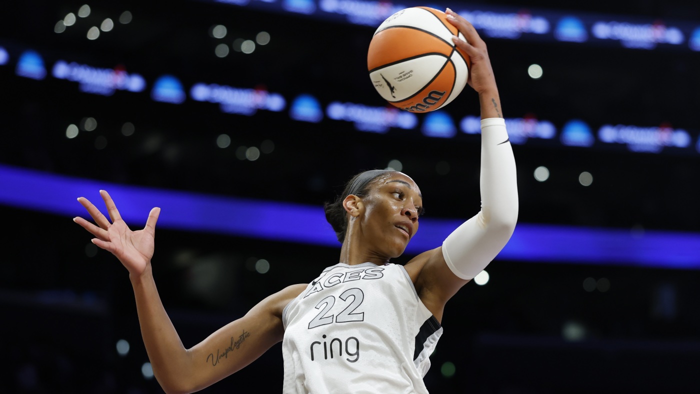 A'ja Wilson snags a record fourth WNBA MVP : NPR