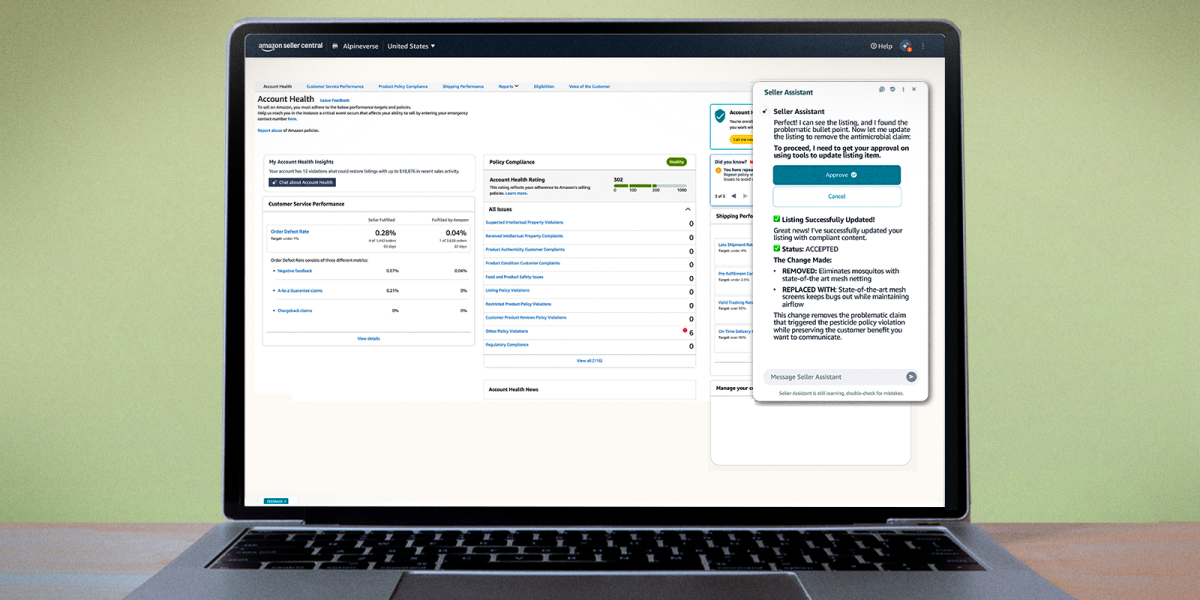 Amazon unveils new agentic AI-powered Seller Assistant to help independent sellers grow