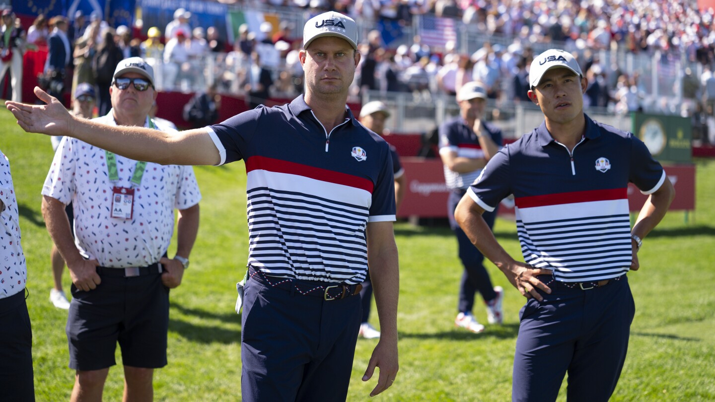 U.S. Ryder Cup captain Keegan Bradley sticking with plan, sticking with English and Morikawa