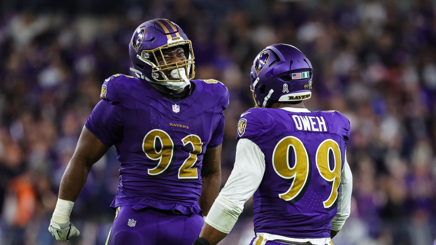 Ravens place Nnamdi Madubuike on IR