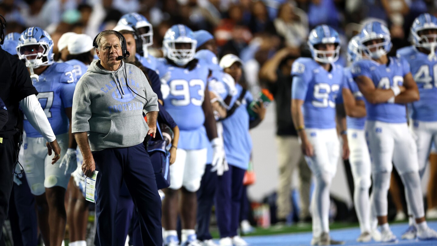 After hot start, Belichick's Tar Heels struggle