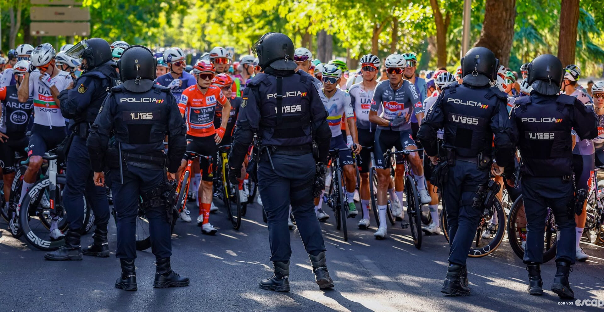UCI lashes out at Spanish government after Vuelta protests - Escape Collective