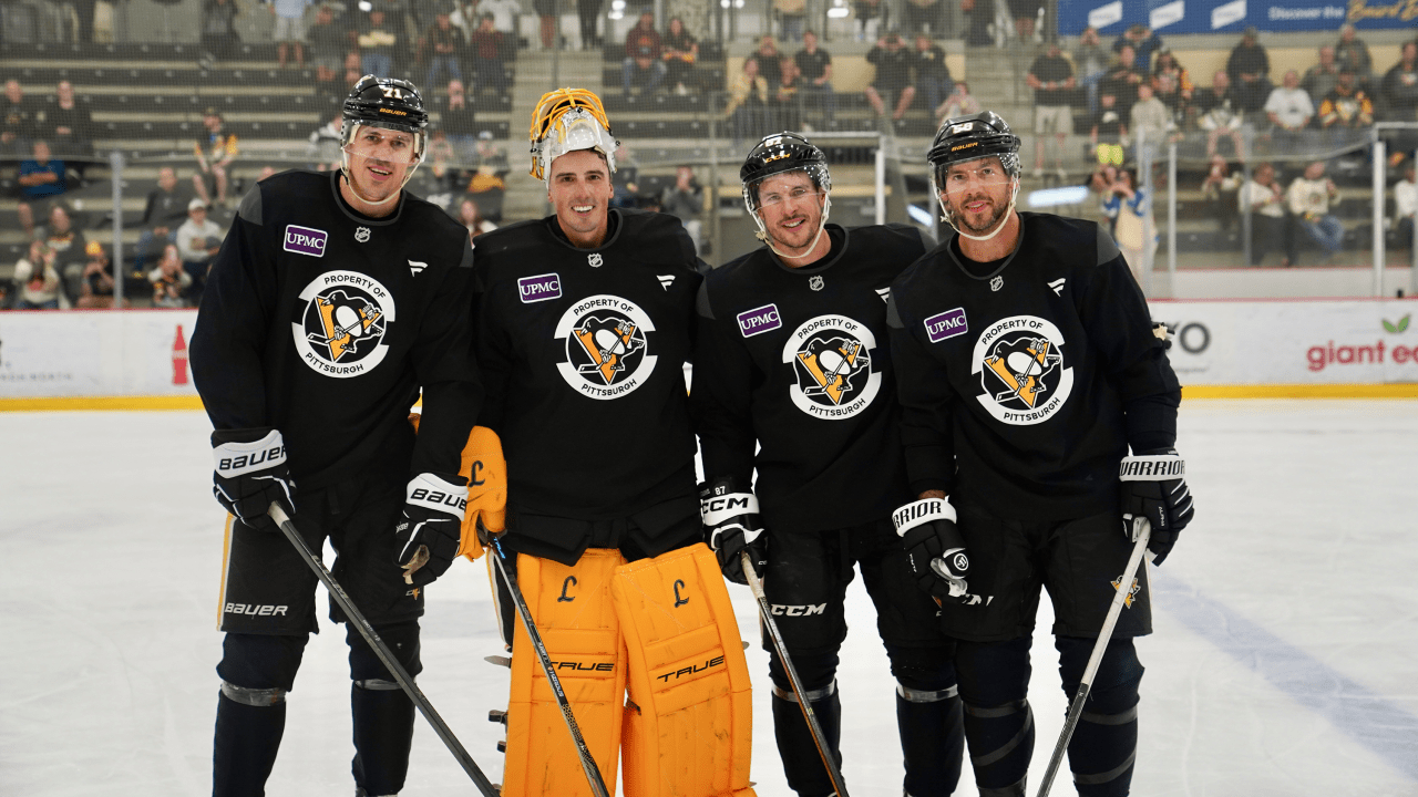 Fleury thrilled 'to finish where everything started' with Penguins