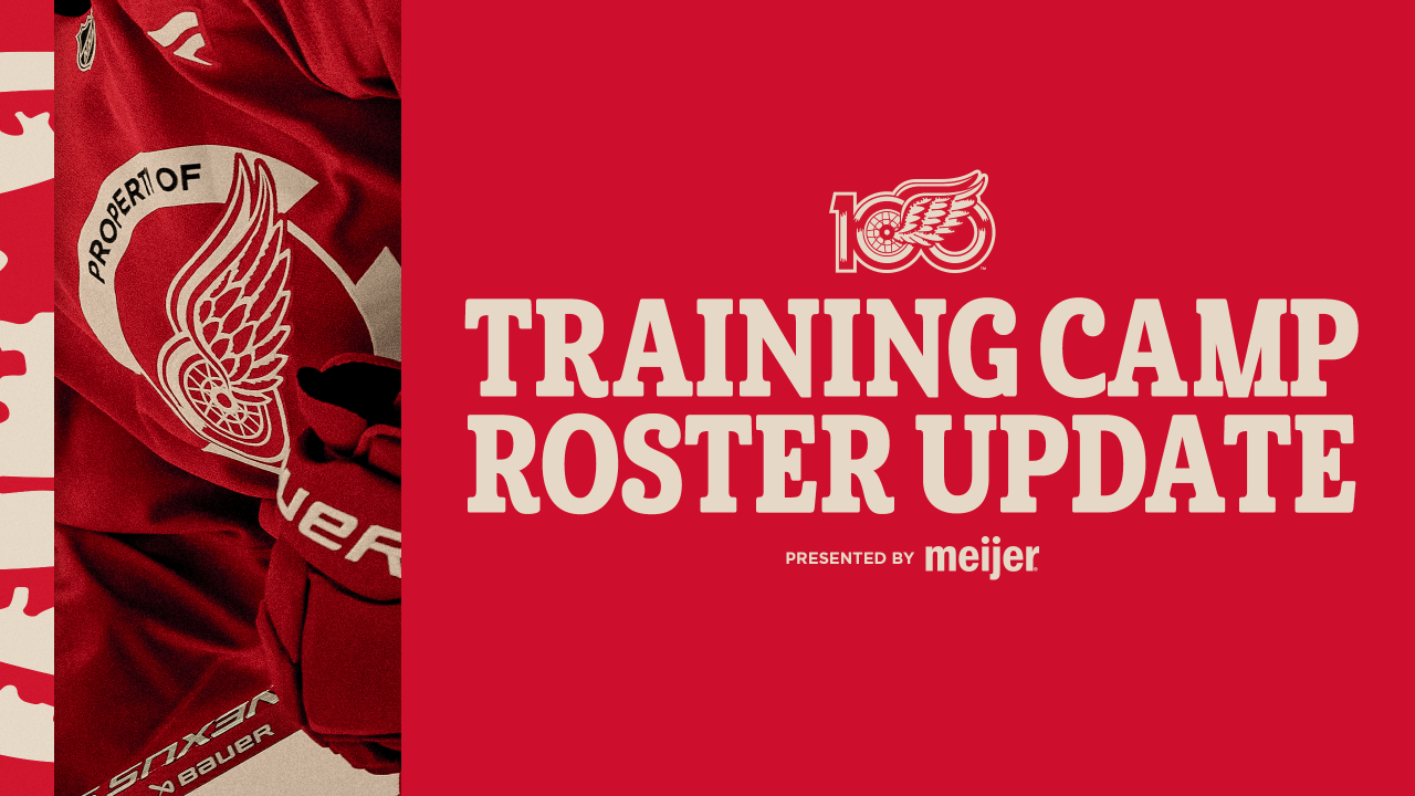 Red Wings reduce Training Camp roster by 11