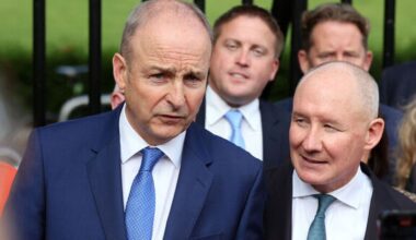 Support for Fianna Fáil leader falls, poll suggests