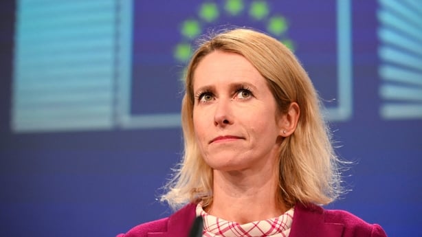 EU High Representative and Vice-President for Foreign Affairs and Security Policy Kaja Kallas