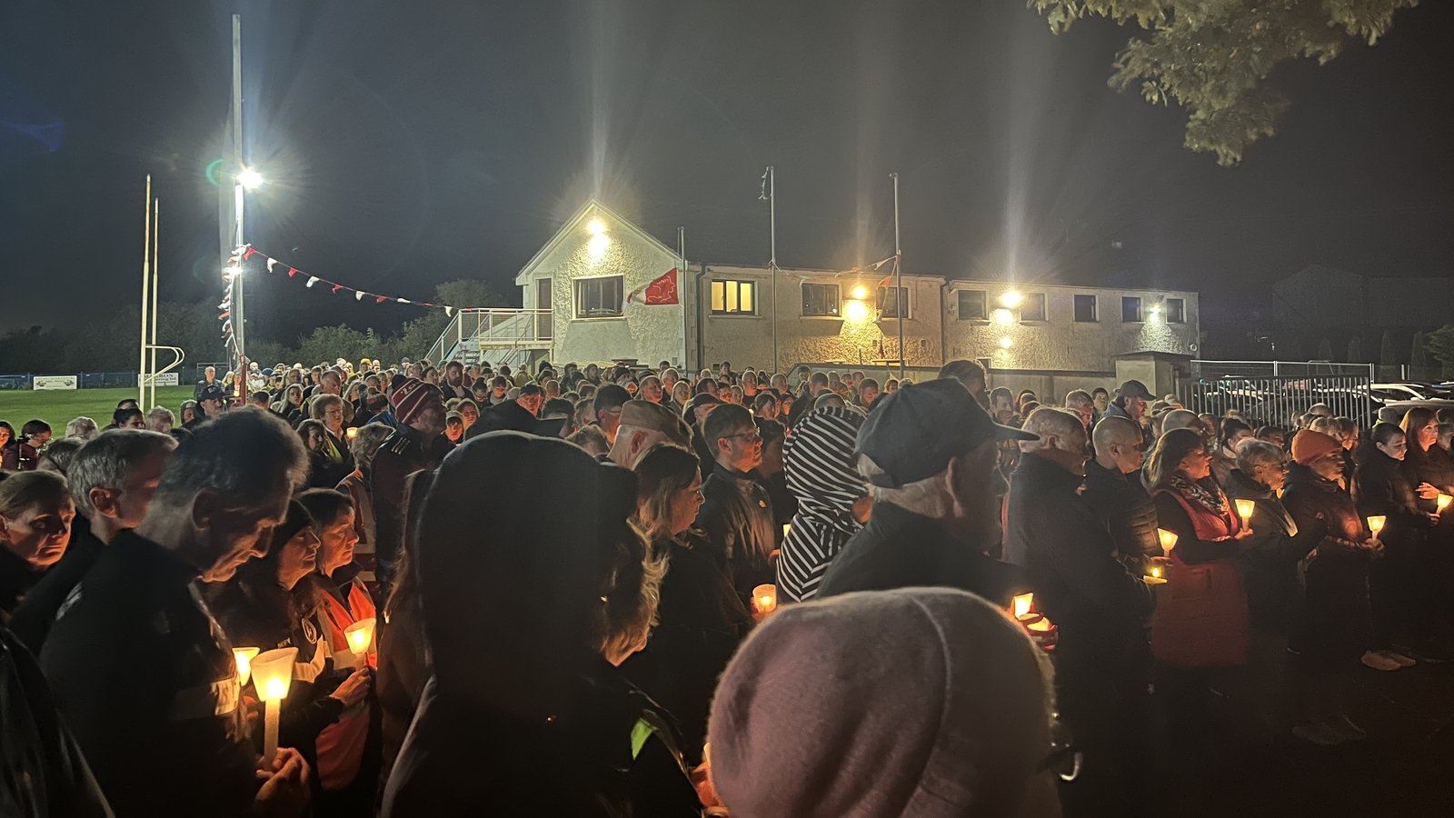 Hundreds at vigil for parents and son found dead in Louth