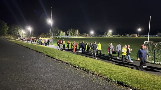 Vigil for the O'Connor family in Co Louth via Marc O'Driscoll