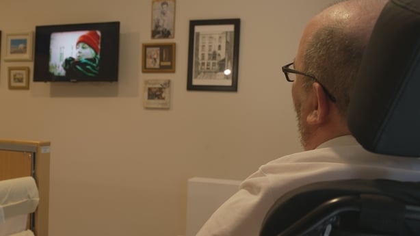 Ivan Walsh watching Sigur Ross