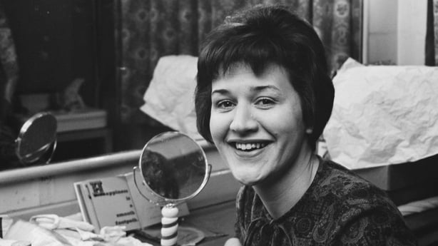 English actress and comedian Patricia Routledge picured in 1966
