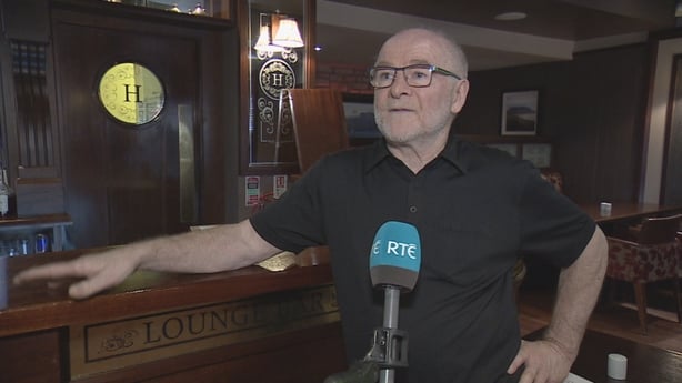Matty Clancy speaking from his family's pub - Henry's Pub