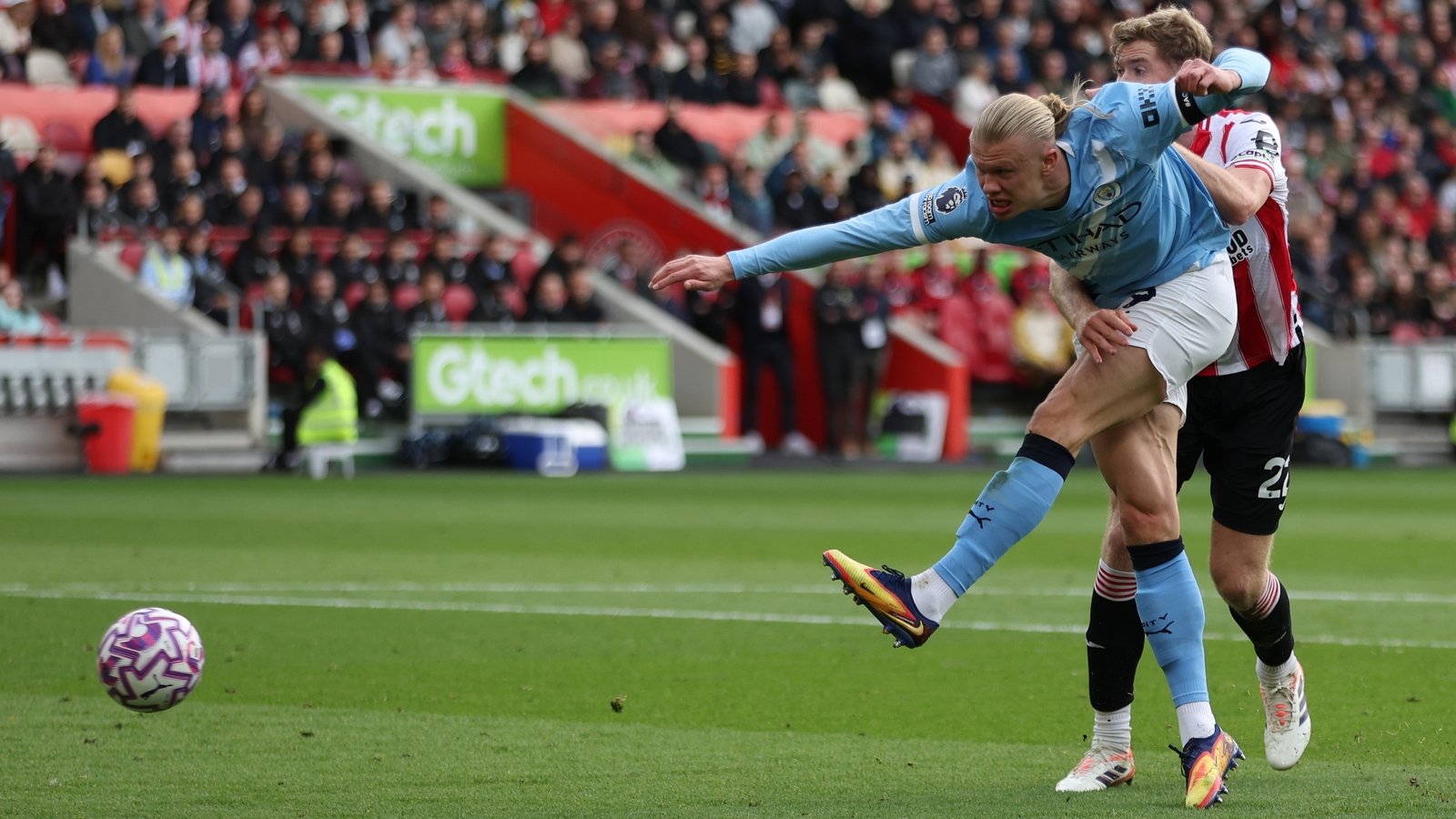 Haaland ticks off another box after City beat Brentford