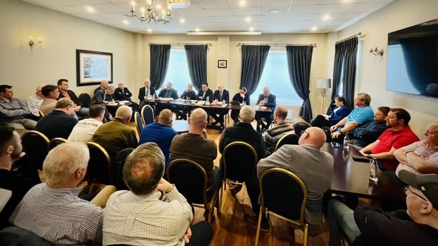 A meeting of the pelagic fishing industry in Killybegs 