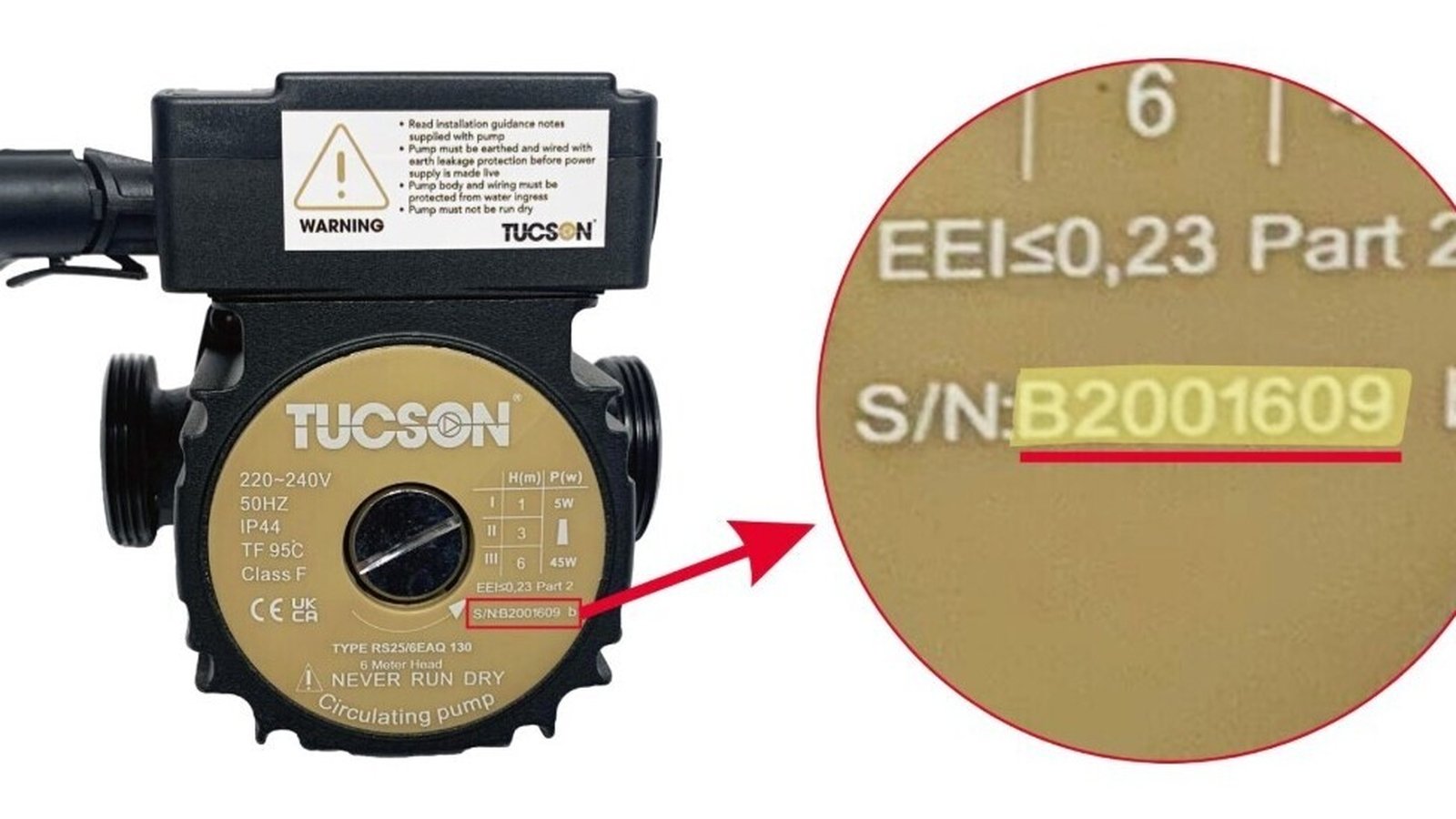 Electrocution risk from 114,000 heat circulating pumps