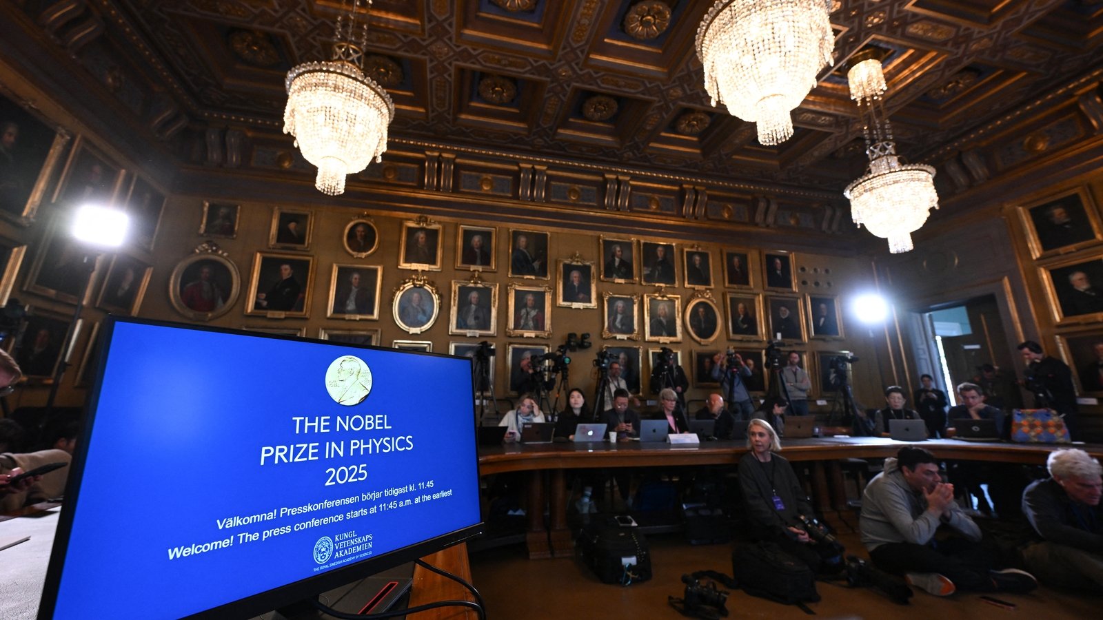 Trio win Nobel Prize for Physics